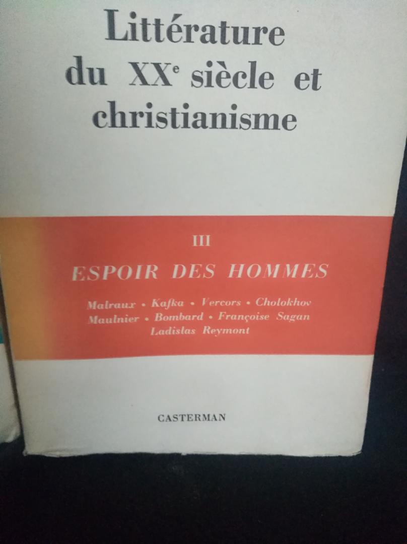 Charles Moeller - Littérature du XXe siècle et christianisme