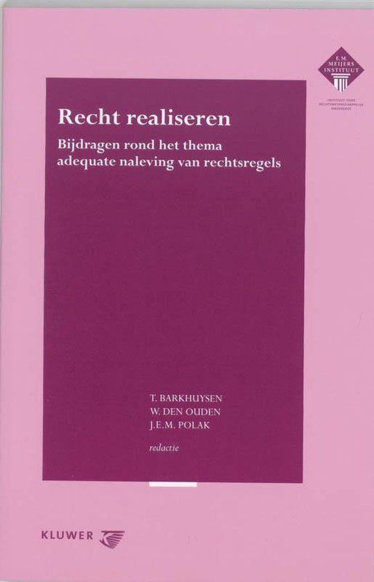  - Recht realiseren