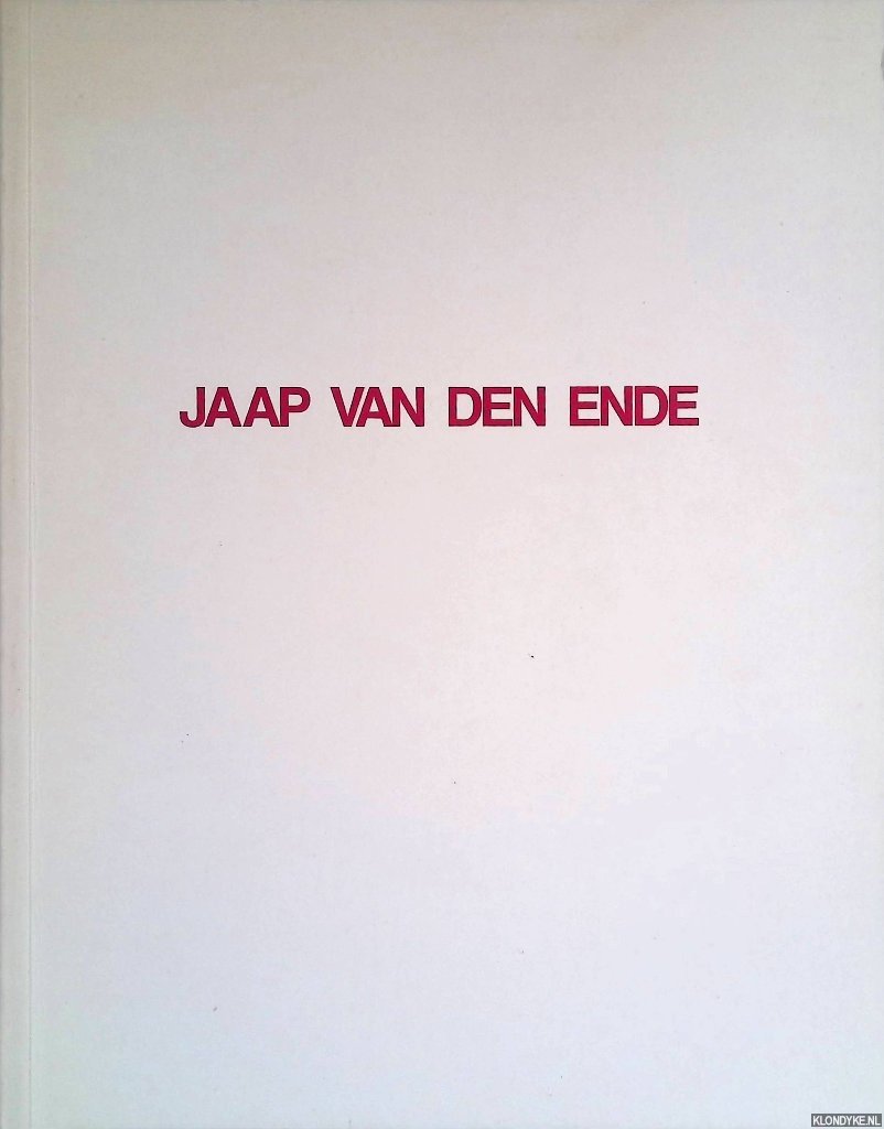 Ende, Jaap van den - Bilder und Zeichnungen