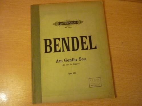 Bendel; Franz - Am Genfer See; Op.139