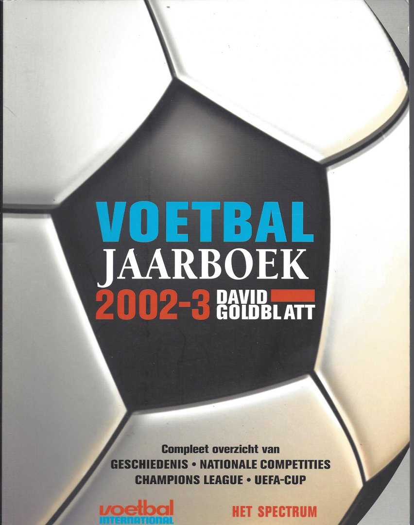 Goldblatt, David - Voetbaljaarboek 2002-2003 -2002-2003