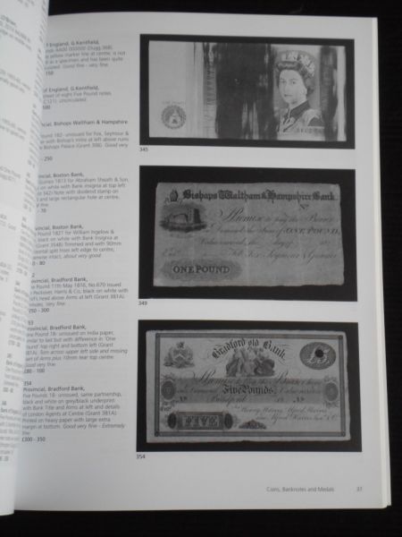 Catalogus Bonhams - Orders, Decorations, Medals, Banknotes, Scripophily and Coins