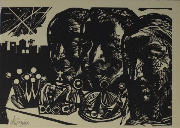 Zwiers, Wim. - Nieuwjaarswens familie Oerlemans-Kooyman.