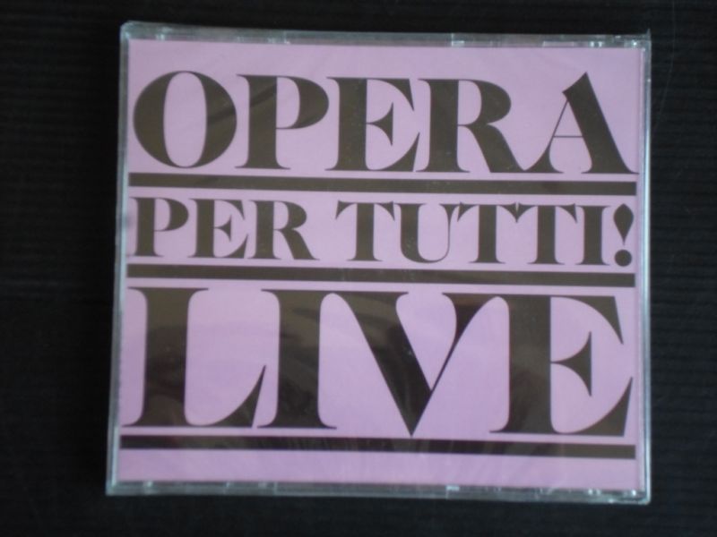 CD - Mylou Mazali presenteert: Opera per tutti! Live