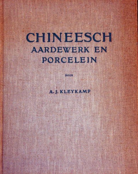 A.J.Kleykamp - chinees aardewerk en porcelein