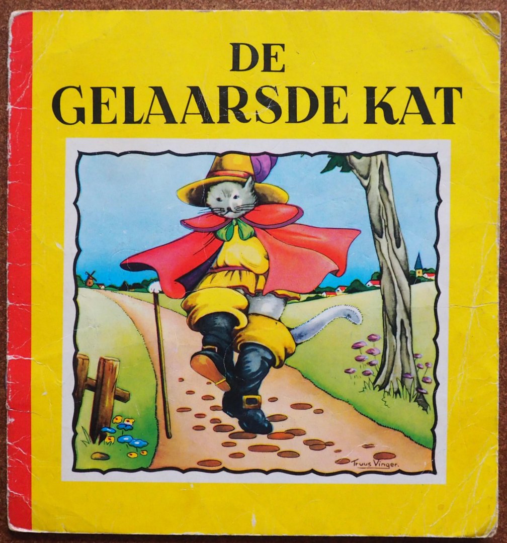 Vinger Truus illustraties - De gelaarsde kat
