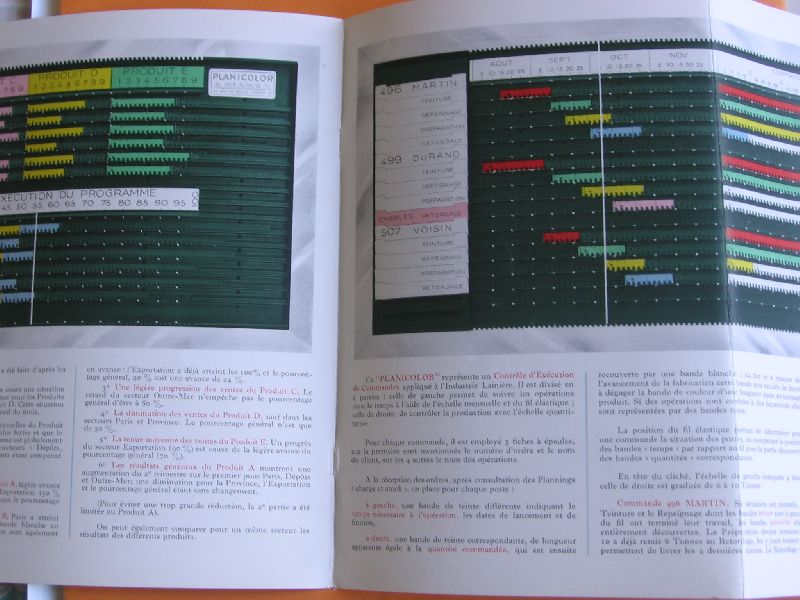 Folder - Le Planicolor, graphique mobile en couleur