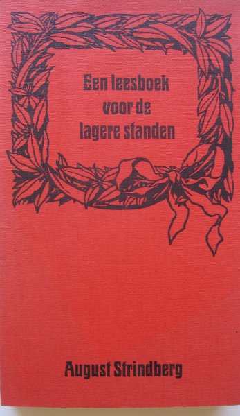 Strindberg, August - Een leesboek voor de lagere standen