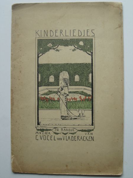 Vogel van Vladeracken, G(eertruida), Omslag Rie Cramer - Kinderliedjes 3e bandje