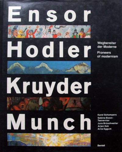 Wim Crouwel (voorwoord). - Ensor,Hodler,Kruyder and Munch.