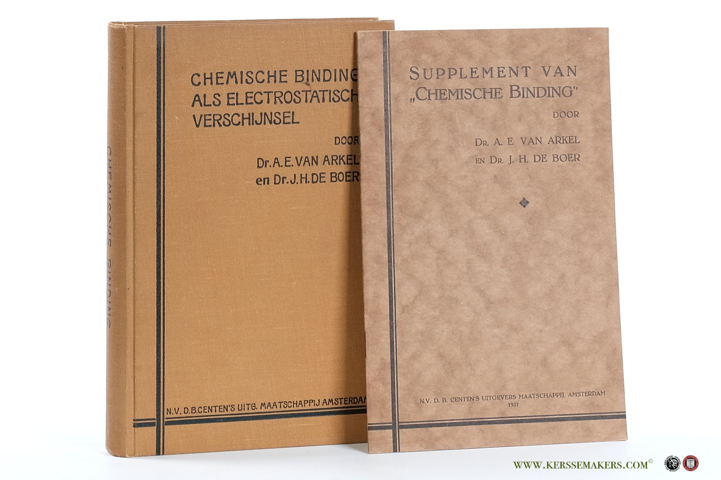Arkel, A. E. van / J. H. de Boer. - Chemische Binding als Electrostatisch Verschijnsel.