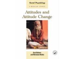 Tobias Vogel - Attitudes And Attitude Change