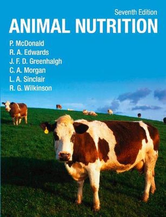 McDonald, Peter, Greenhalgh, J.F.D., Morgan, C A, Morgan, C. - Animal Nutrition