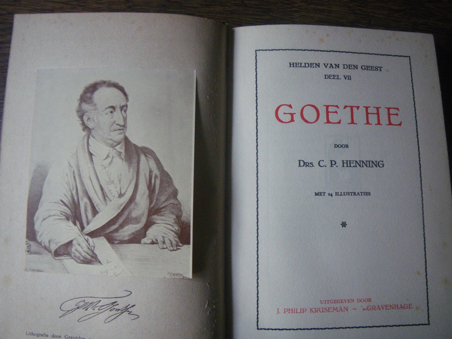 Henning C.P. - helden van den geest Deel VII Goethe