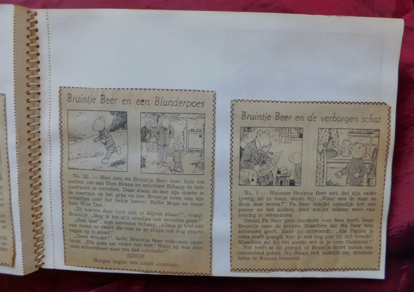 Tourtel, Mary - Bruintje Beer Plakboek en plakboek met Bruintje Beer en de blunderpoes & de verborgen schat