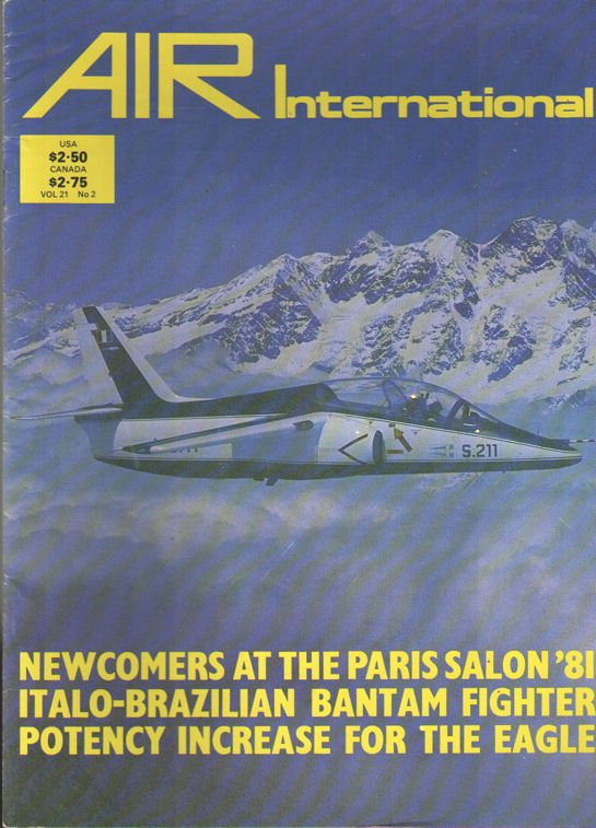 Green, William (editor) - Air International Vol. 20, nrs.: 2, 3, 4, 5 and 6. Vol. 21, nrs.: 2, 4, 5, 5 and 6.
