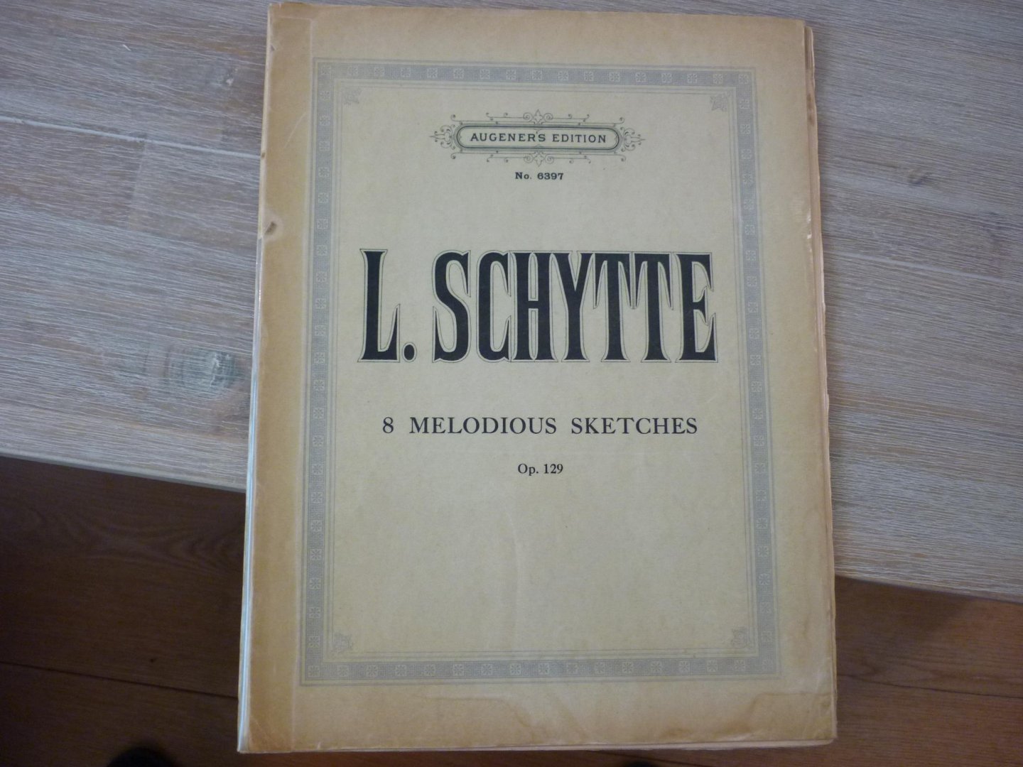 Schytte; Ludvig (28 apr. 1848 — 10 nov. 1909) - 8 Melodious Sketches; Op. 129