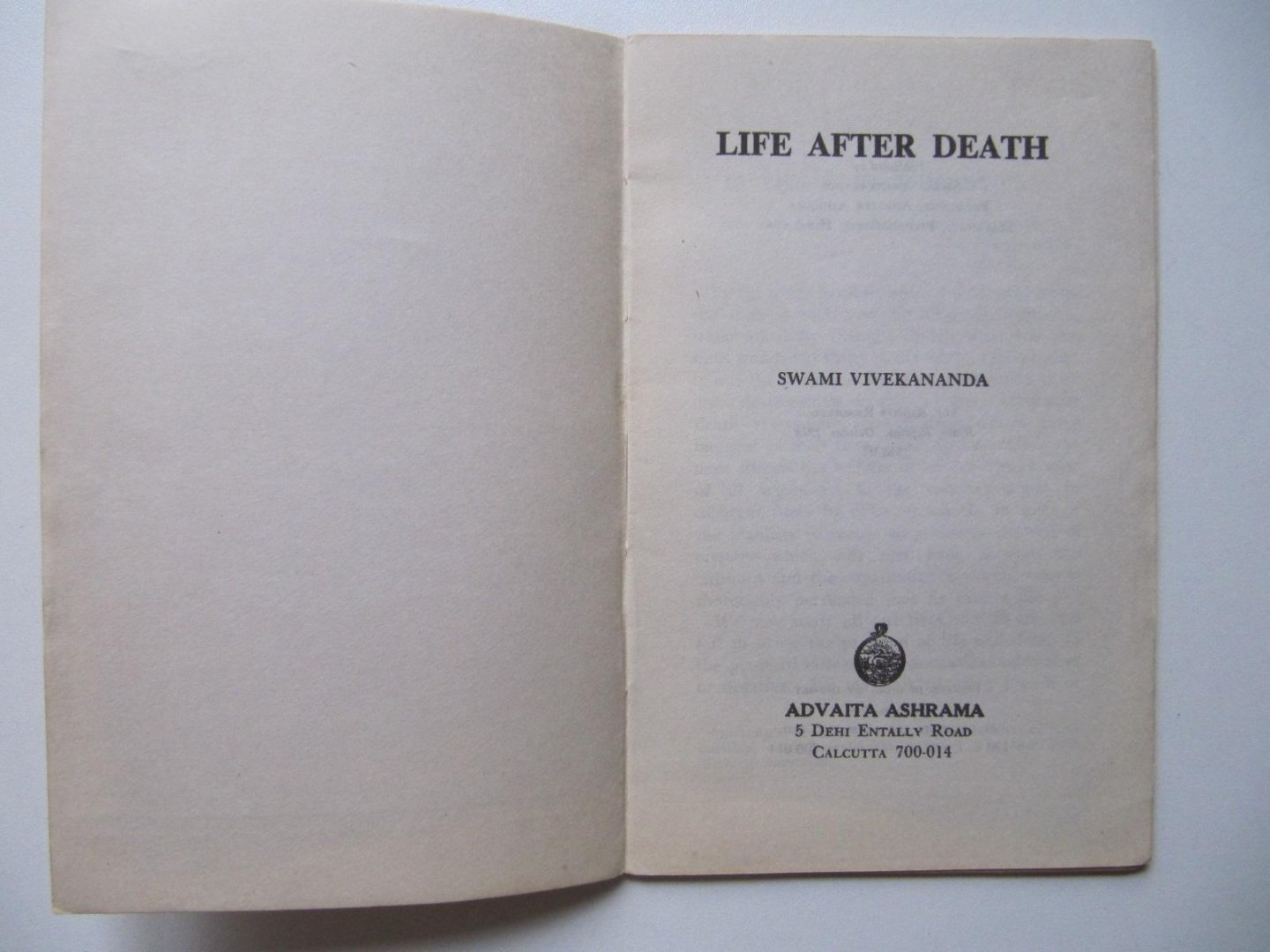 Swami Vivekananda - Life after Death