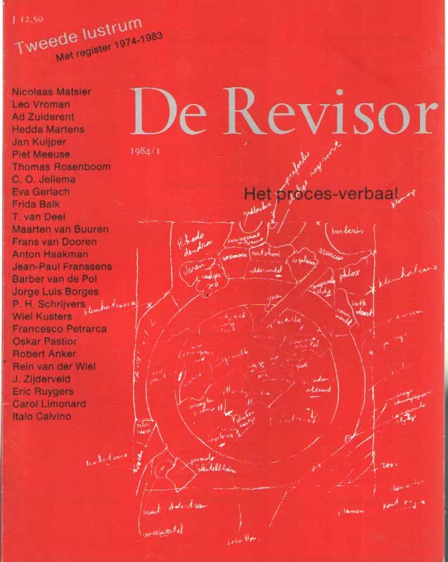Buuren, Maarten van e.a. (redactie) - De revisor. 11de jaargang, no. 1