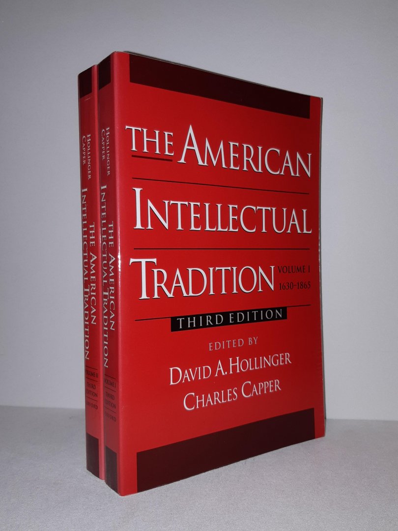 Hollinger/Capper - The American Intellectual Tradition VOL 1 (1630-1865) + VOL 2 (1865 to the present) (SET 2 delen)