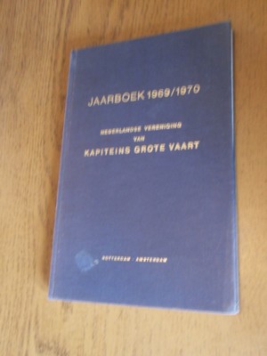 niet vermeld - Jaarboek 1969/1970 Nederlandse Vereniging van Kapiteins Grote Vaart