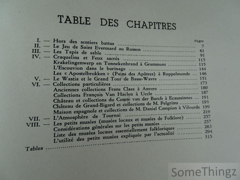 Marinus, Albert. - Le Folklore Belge. Tome II.