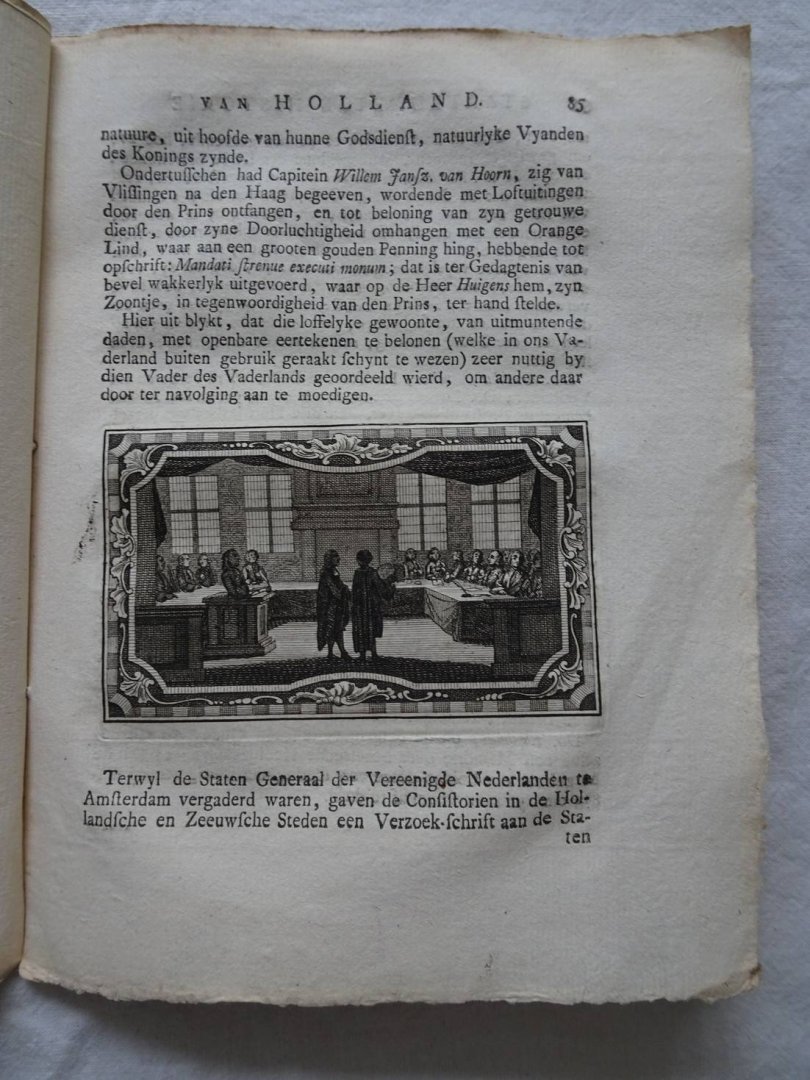N.n.. - Staatkundige historie van Holland, behelzende eene staatkundige bespiegeling van de voornaamste gevallen der Nederlandsche geschiedenissen, volgens het natuur, staats, aller volkeren en het beschreven recht; de geäardheid der zaaken en de gezo...