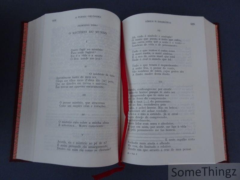 Fernando Pessoa. - Obras de Fernando Pessoa (3 vols. complete)