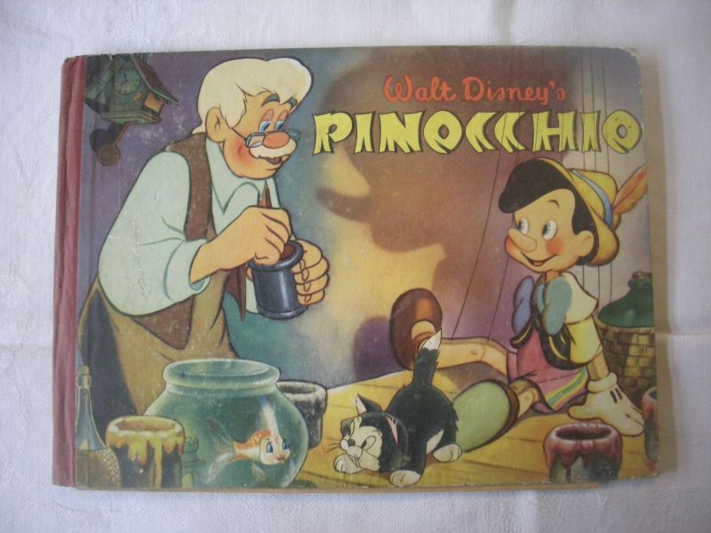 Disney, Walt - Pinocchio (met de originele tekeningen naar de kleurenfilm)