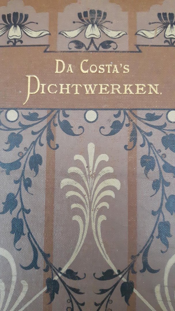 Hasebroek, J.P. - Da Costa's kompleete dichtwerken  (3 dl.)