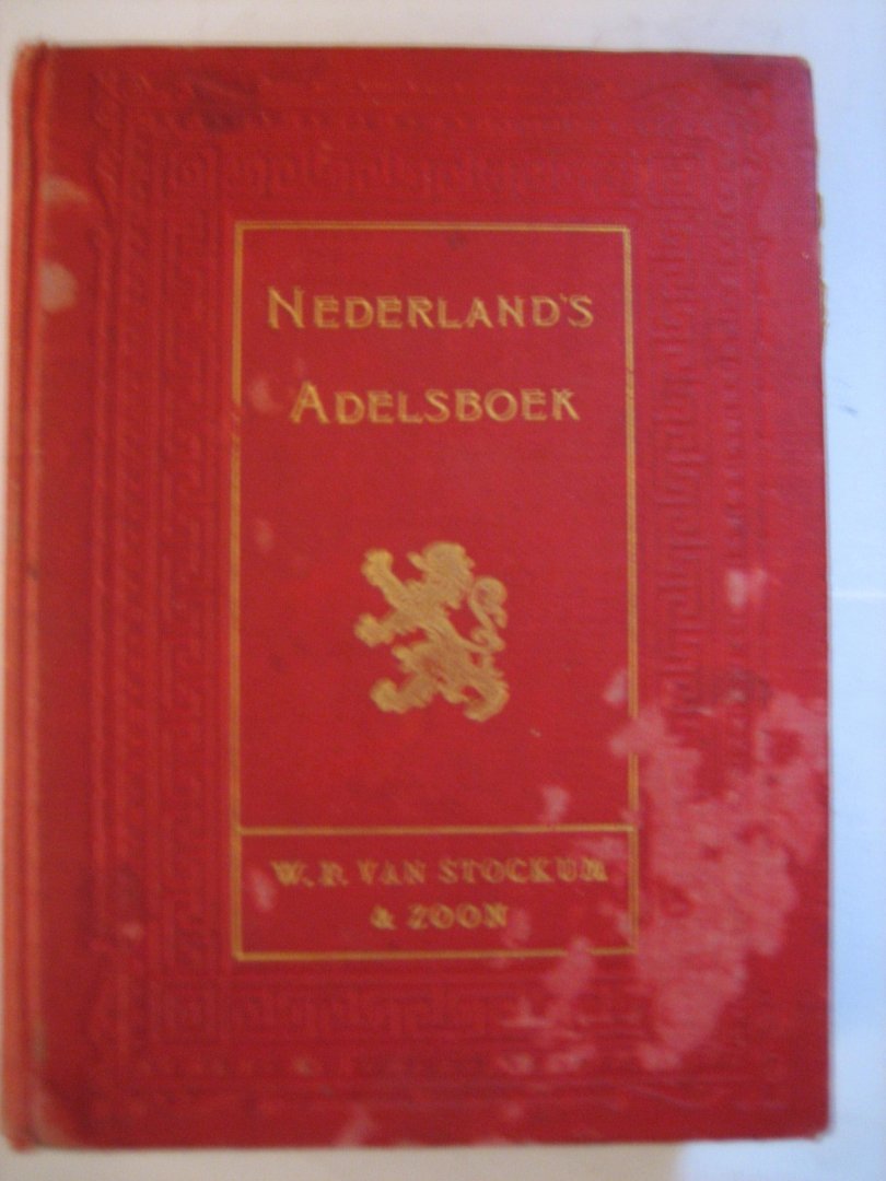  - Nederlands Adelsboek  uit 1914   12e jaargang