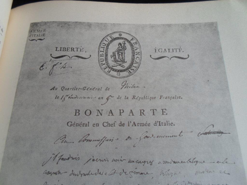 Catalogue - Bibliotheque du Docteur Lucien Graux, septieme partie, Précieux Autographes et Livres Historiques et Militaires, Napoleon I-Marie Louise et la Famille Impériale