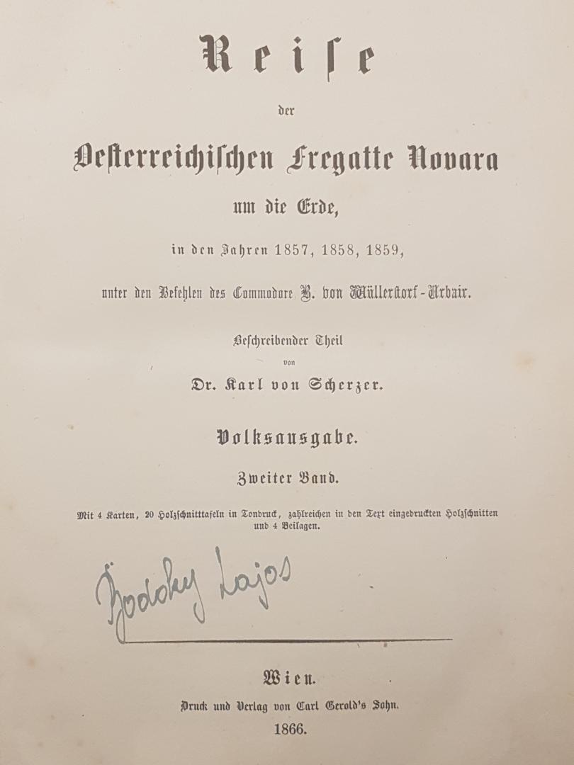 Karl von Scherzer - Reise der Oesterreichischen fregatte Novara um die Erde, in den jahren 1857, 1858, 1859