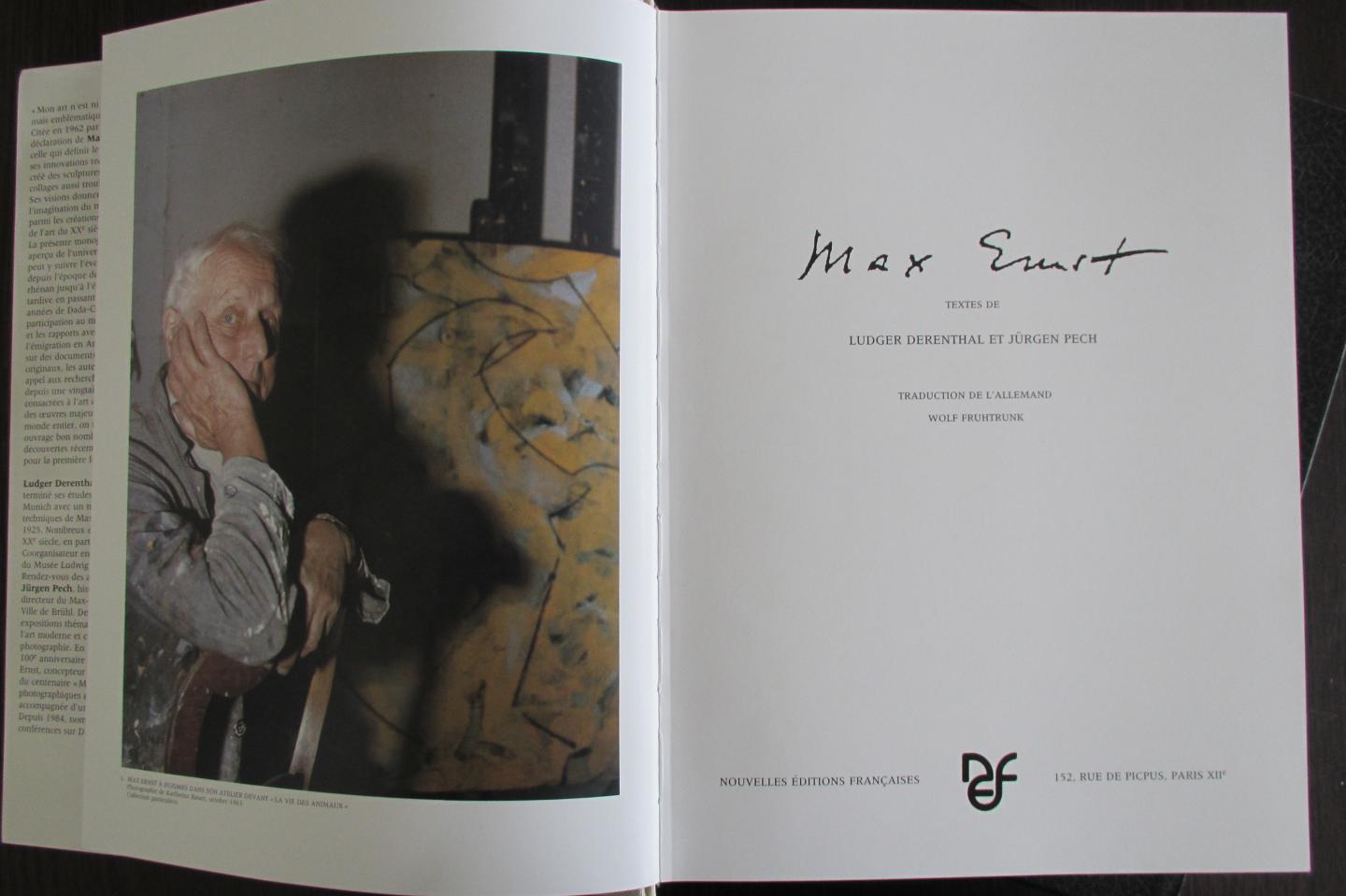 Ludger Derenthal en Jurgen Pech - Max Ernst - Prachtig boek over het leven en werk van Max Ernst (1891-1976)