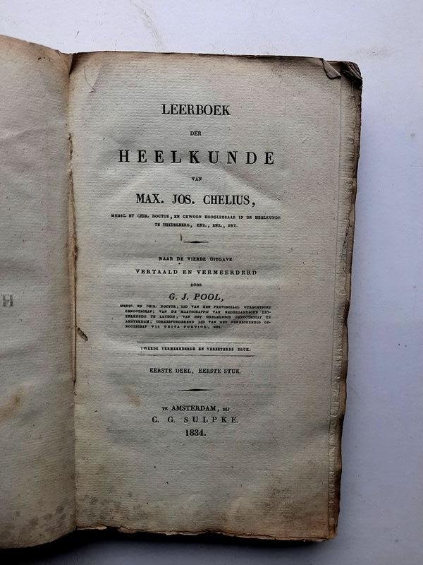 Jos. Chelius - Leerboek de heelkunde