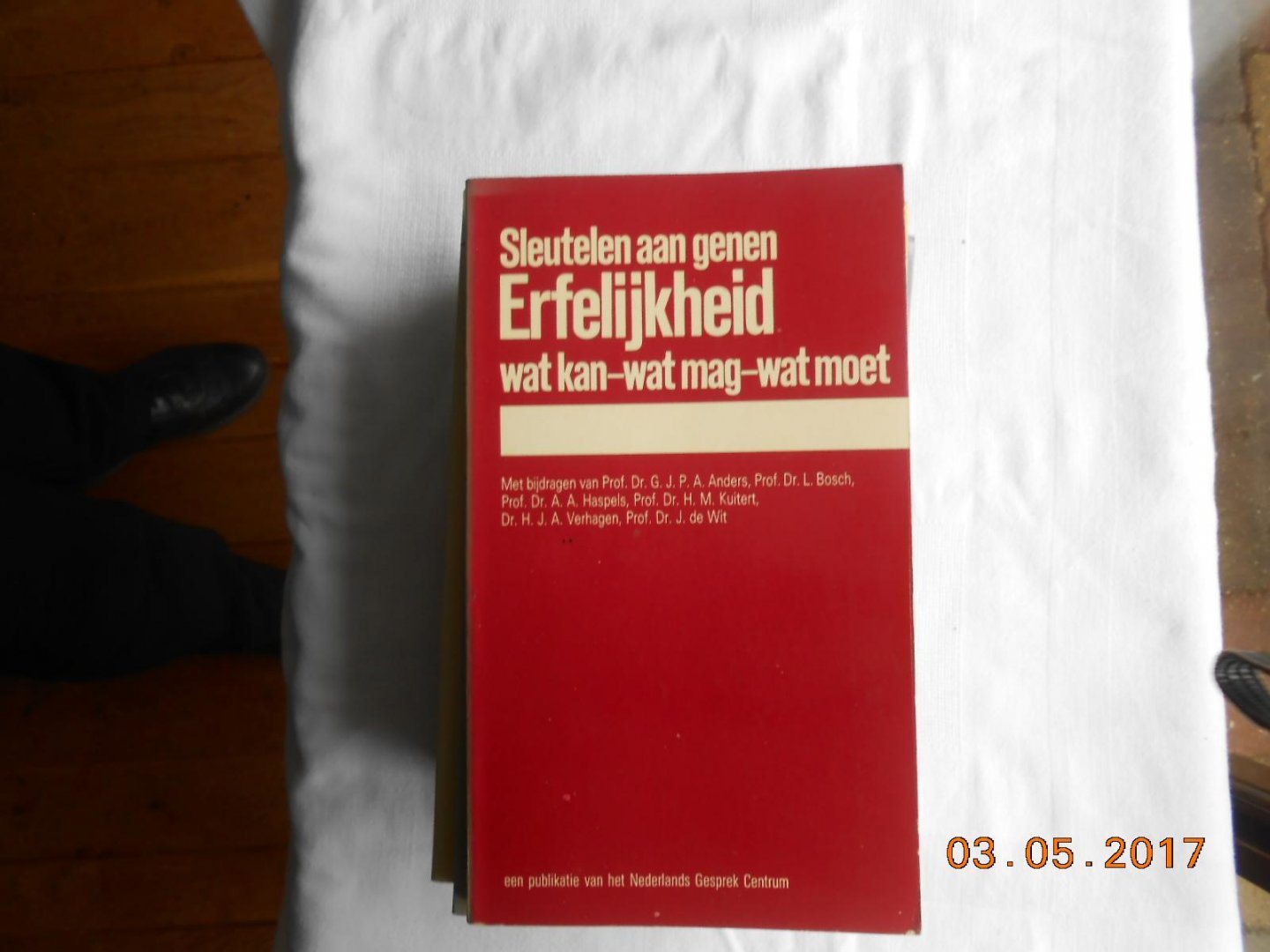 Prof Dr G J P H Anders e.a. - Erfelykheid / druk 1