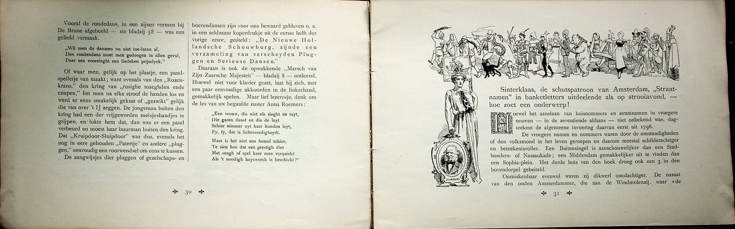 Kalff, Martin - Oud-Holland : wegwijzer met printverbeeldingen / [Martin Kalff] ; uitg. door het bestuur van Oud-Holland [ter gel. van de] Wereldtentoonstelling van het Hotel- en reiswezen, Amsterdam, Mei - 1895 - November / Uitgegeven door het bestuur van Oud-Holla