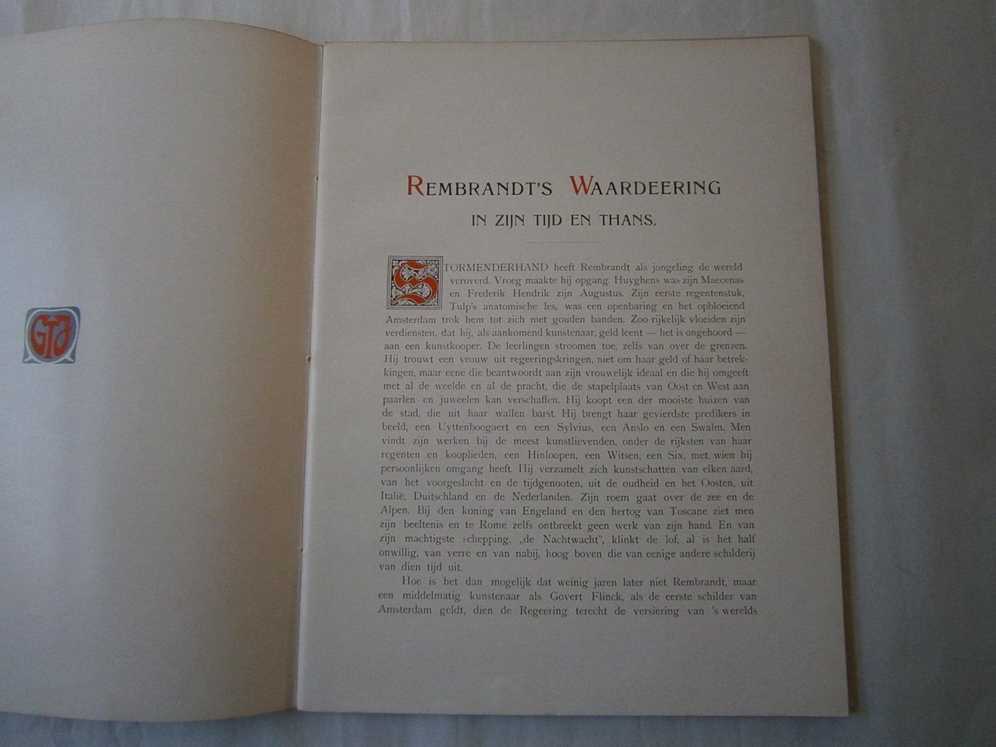 Hartogh, K. de - Rembrandt album meesterwerken van Rembrandt van Rijn