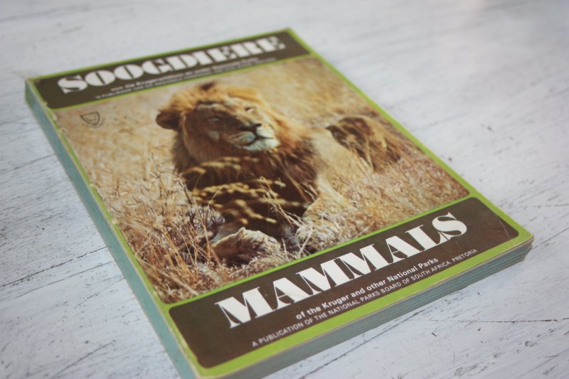 Labuschagne, R.J. en Merwe, N.J. van der - SOOGDIERE VAN DIE KRUGERWILDTUIN EN ANDER NASIONALE PARKE