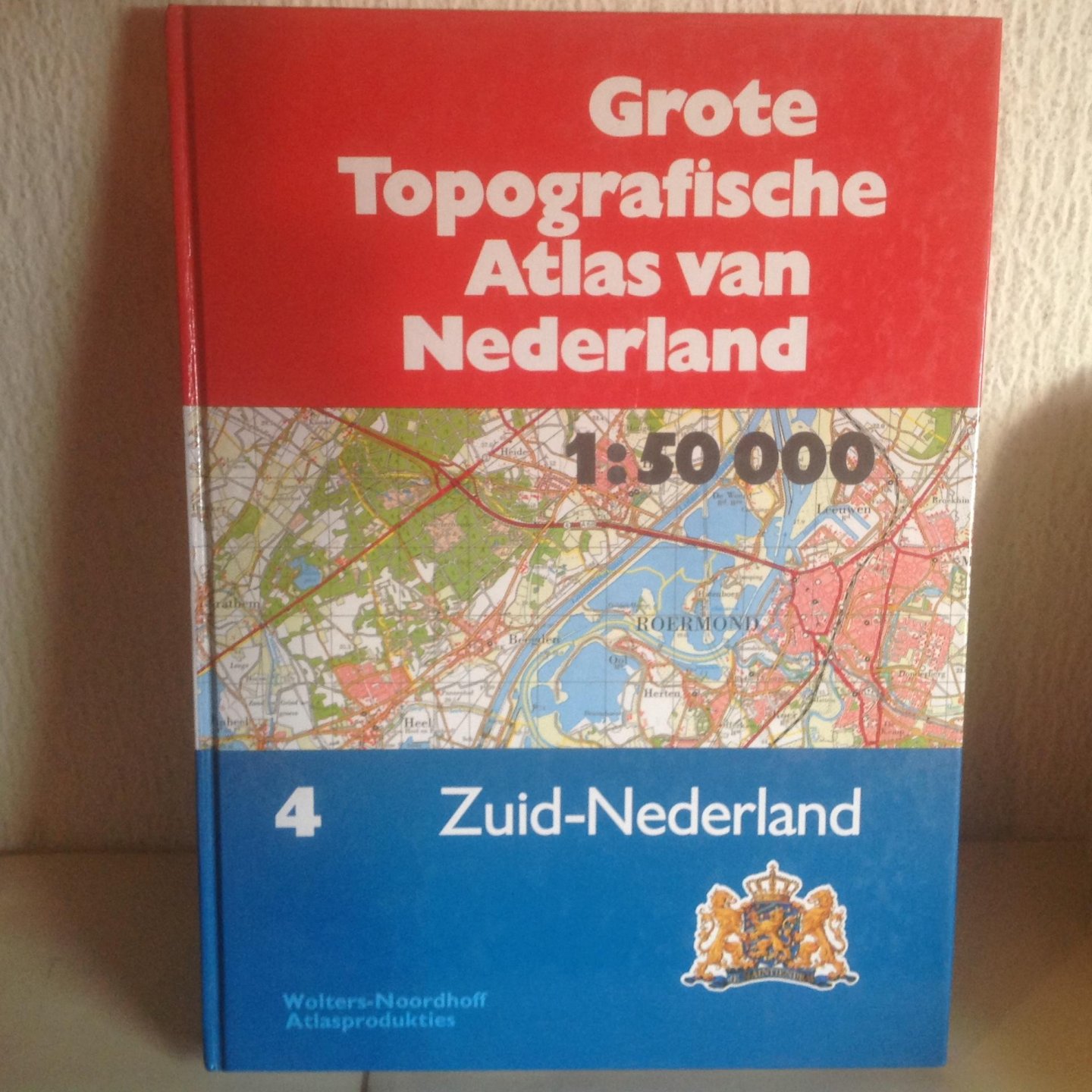  - Grote topografische atlas van Nederland / 4 Zuid-Nederland / druk 1