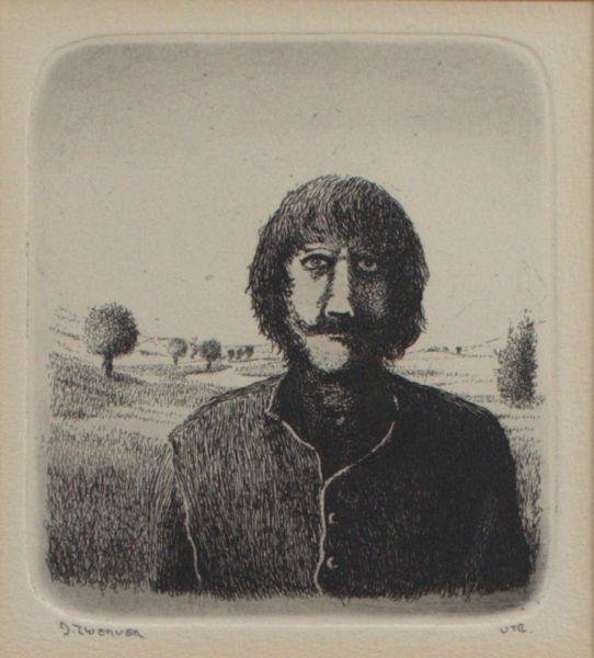 Zwerver, Dolf. - Zelfportret.