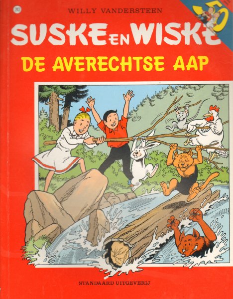 Vandersteen, Willy - Suske en Wiske nr. 243, De Averechtse Aap, softcover, goede staat