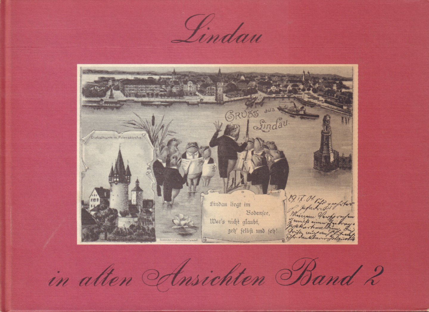 Dobras, Werner - Lindau in Alten Ansichten Band 2, kleine hardcover, goede staat (wat lichte slijtage randen en verkleuring omslag)