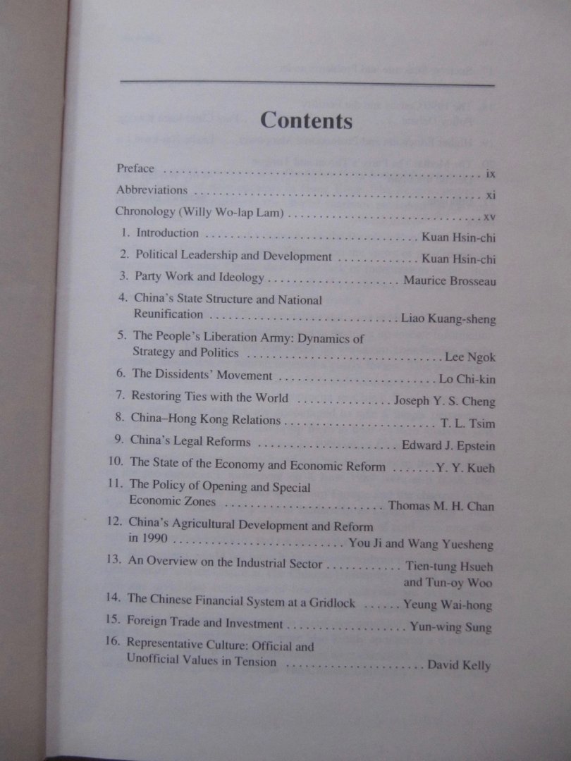 Kuan Hsin-chi and Maurice Brosseau - China Review (1991) -en China Review 1992