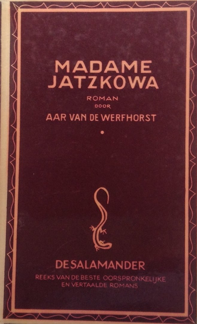 Werfhorst, Aar van de - Madame Jatzkowa
