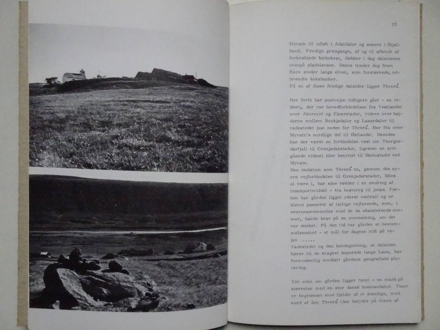 Homann Olesen, Alfred & Kjaer, Ole V.. - Thverá- en islandsk torvegard.