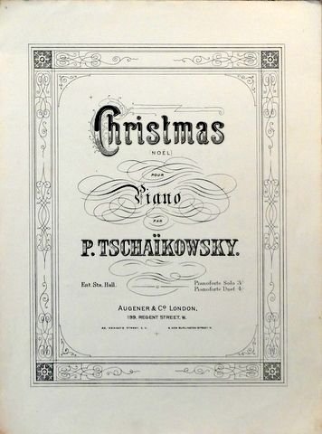 Tschaikowski, P.I.: - Christmas (Noël) pour piano. Pianoforte solo