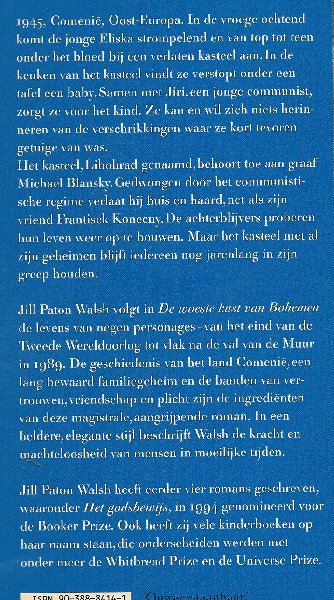 Patton Walsh, Jill - De woeste kust van Bohemen