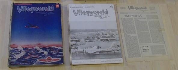 Redactie - Vliegwereld. 83 nummers uit 1935-1948, zie meer info, PRIJS 2,95 EURO PER STUK