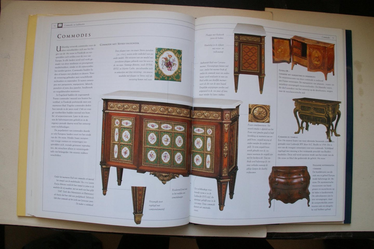 Forrest, Tim; Atterbury, Paul - Antieke Meubelen  een geillustreerde handleiding voor het herkennen van stijlperiode, detail en ontwerp
